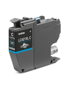 Brother LC421XLC cartuccia d'inchiostro 1 pz Originale Ciano 2