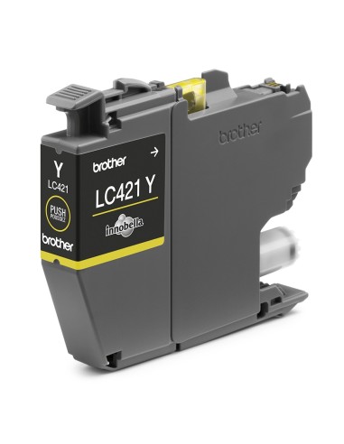 Brother LC421Y cartuccia d'inchiostro 1 pz Originale Giallo