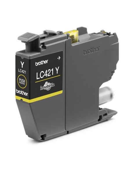 Brother LC421Y cartuccia d'inchiostro 1 pz Originale Giallo