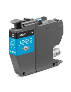 Brother LC422C cartuccia d'inchiostro 1 pz Originale Ciano 2