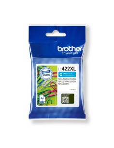 Brother LC422XLC cartuccia d'inchiostro 1 pz Originale Ciano