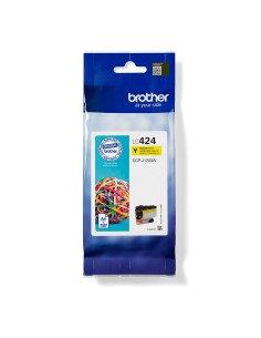 Brother LC424Y cartuccia d'inchiostro 1 pz Originale Giallo