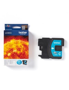 Brother LC980C cartuccia d'inchiostro 1 pz Originale Ciano 2