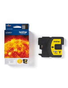 Brother LC980Y cartuccia d'inchiostro 1 pz Originale Giallo 2