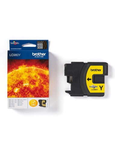Brother LC980Y cartuccia d'inchiostro 1 pz Originale Giallo