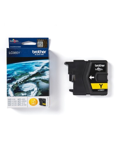 Brother LC985Y cartuccia d'inchiostro 1 pz Originale Giallo