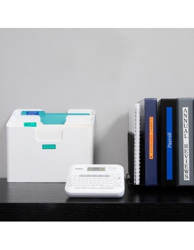 Brother PT-D410 stampante per etichette (CD) Trasferimento termico 180 x 180 DPI Cablato TZe QWERTY