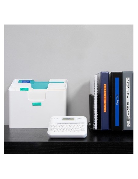 Brother PT-D410 stampante per etichette (CD) Trasferimento termico 180 x 180 DPI Cablato TZe QWERTY