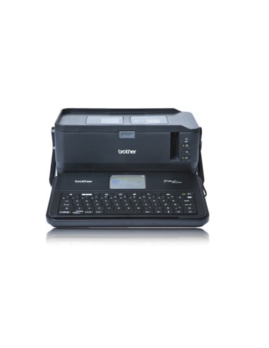 Brother PT-D800W stampante per etichette (CD) Trasferimento termico 360 x 360 DPI Con cavo e senza cavo TZe QWERTY