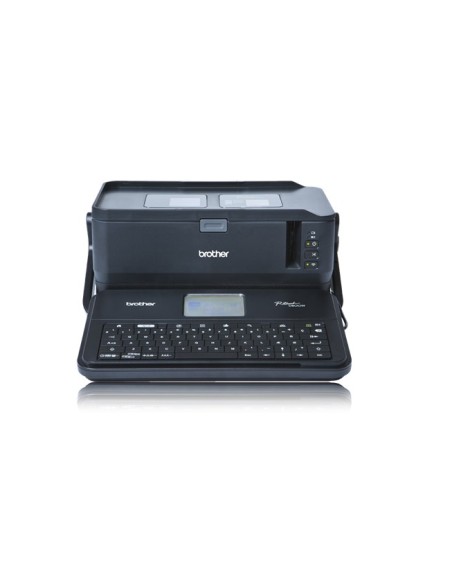 Brother PT-D800W stampante per etichette (CD) Trasferimento termico 360 x 360 DPI Con cavo e senza cavo TZe QWERTY