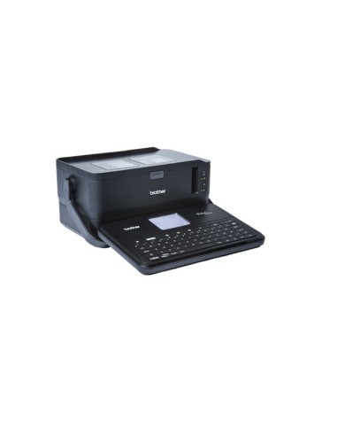 Brother PT-D800W stampante per etichette (CD) Trasferimento termico 360 x 360 DPI Con cavo e senza cavo TZe QWERTY