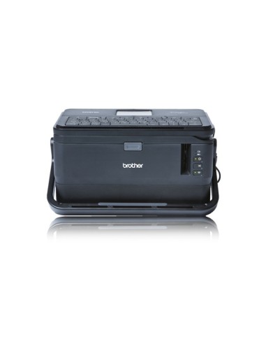 Brother PT-D800W stampante per etichette (CD) Trasferimento termico 360 x 360 DPI Con cavo e senza cavo TZe QWERTY