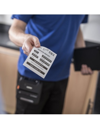 Brother RJ-4250WB stampante per etichette (CD) 203 x 203 DPI Con cavo e senza cavo