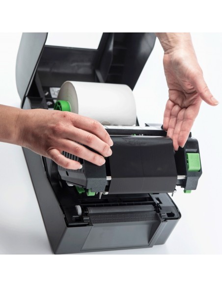 Brother TD-4520TN stampante per etichette (CD) Termica diretta Trasferimento termico 300 x 300 DPI Cablato