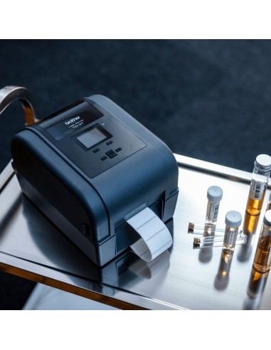 Brother TD-4650TNWB stampante per etichette (CD) Termica diretta Trasferimento termico 203 x 203 DPI Con cavo e senza cavo