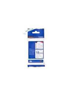 Brother TZe-FA4 nastro per etichettatrice Blu su bianco