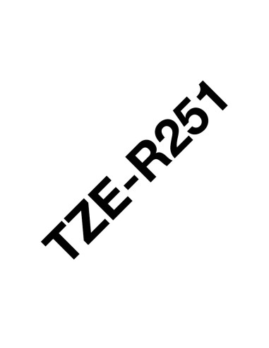 Brother TZE-R251 nastro per stampante Nero