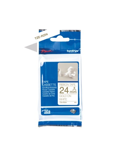 Brother TZE-R254 nastro per stampante Oro