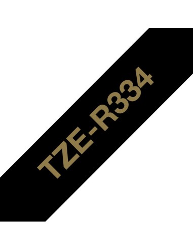 Brother TZE-R334 nastro per stampante Oro