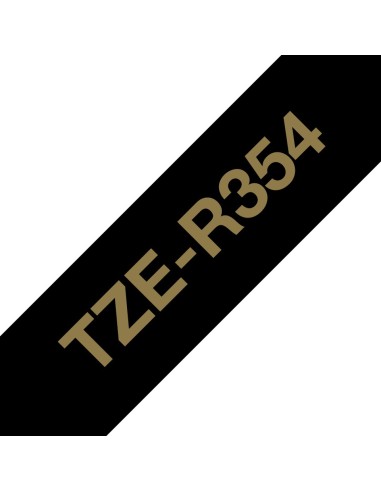 Brother TZE-R354 nastro per stampante Oro
