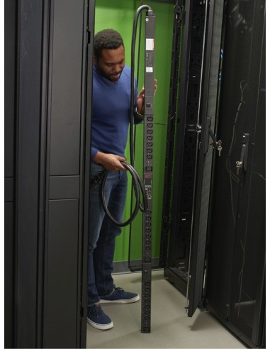 APC APDU9959EU3 unità di distribuzione dell'energia (PDU) 24 presa(e) AC 0U Nero