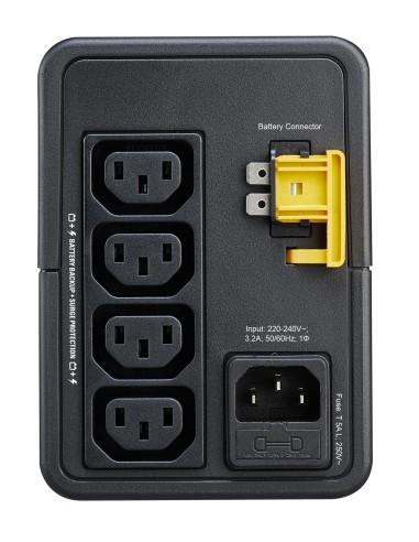 APC BVX700LI gruppo di continuità (UPS) A linea interattiva 0,7 kVA 360 W 4 presa(e) AC