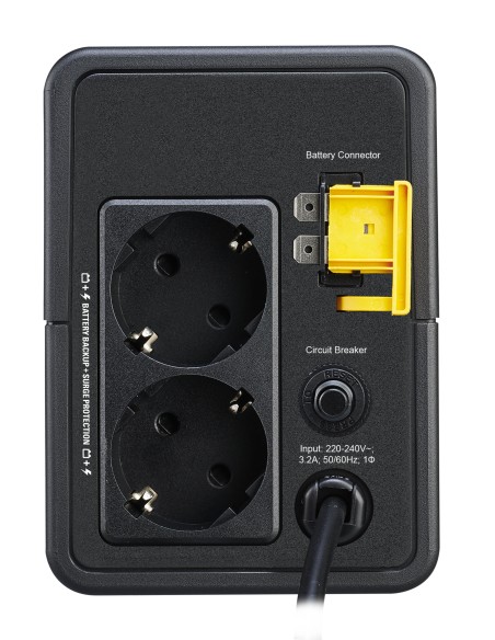 APC BVX700LI-GR gruppo di continuità (UPS) A linea interattiva 0,7 kVA 360 W 2 presa(e) AC