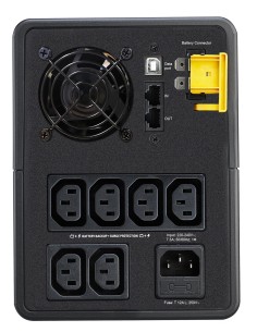 APC BX1600MI gruppo di continuità (UPS) A linea interattiva 1,6 kVA 900 W 6 presa(e) AC 2