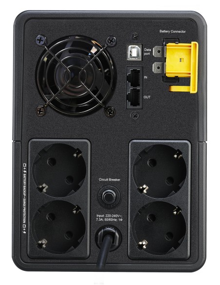 APC BX1600MI-GR gruppo di continuità (UPS) A linea interattiva 1,6 kVA 900 W 4 presa(e) AC