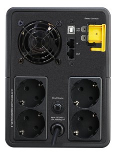 APC BX2200MI-GR gruppo di continuità (UPS) A linea interattiva 2,2 kVA 1200 W 4 presa(e) AC 2