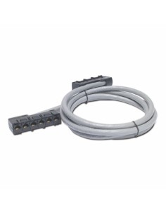 APC 17ft Cat5e UTP, 6x RJ-45 - 6x RJ-45 cavo di rete Grigio 5,18 m U UTP (UTP)