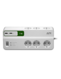 APC PM6U-GR protezione da sovraccarico Bianco 6 presa(e) AC 230 V 2 m