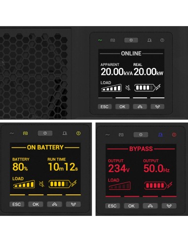 APC SRTG15KXLI gruppo di continuità (UPS) Doppia conversione (online) 15 kVA 15000 W