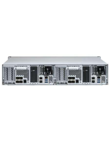 QNAP ES2486dc NAS Armadio (2U) Collegamento ethernet LAN Nero D-2142IT