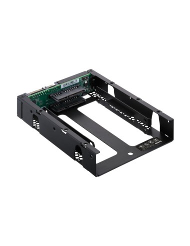 QNAP QDA-A2AR contenitore di unità di archiviazione Box esterno HDD SSD Nero 2.5"