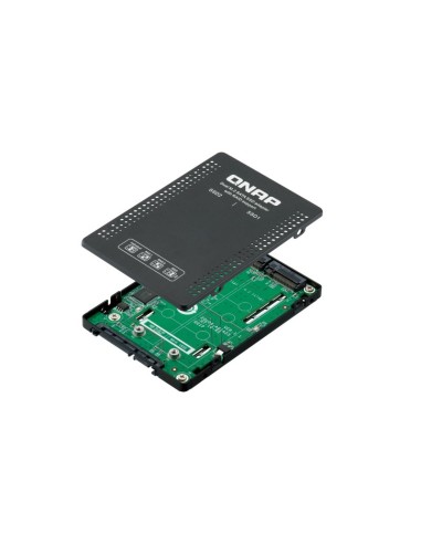QNAP QDA-A2MAR contenitore di unità di archiviazione Box esterno SSD Nero M.2