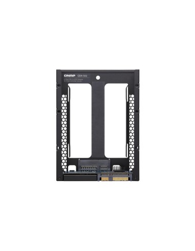 QNAP QDA-SA2-4PCS contenitore di unità di archiviazione Box esterno HDD SSD Nero 2.5"