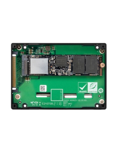 QNAP QDA-UMP4 contenitore di unità di archiviazione Box esterno SSD Nero 2.5"