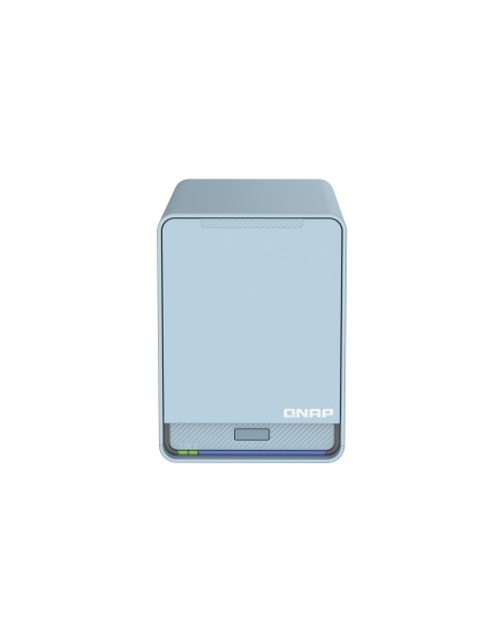 QNAP QMiroPlus-201W NAS Desktop Collegamento ethernet LAN Blu J4125