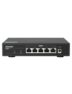QNAP QSW-1105-5T switch di rete Non gestito Gigabit Ethernet (10 100 1000) Nero