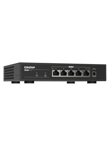QNAP QSW-1105-5T switch di rete Non gestito Gigabit Ethernet (10 100 1000) Nero
