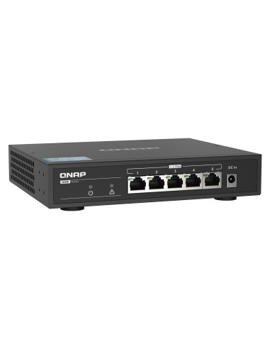 QNAP QSW-1105-5T switch di rete Non gestito Gigabit Ethernet (10 100 1000) Nero