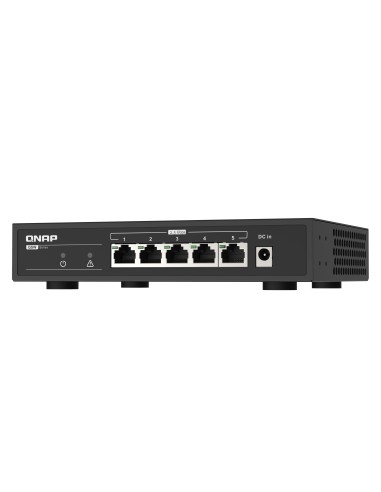 QNAP QSW-1105-5T switch di rete Non gestito Gigabit Ethernet (10 100 1000) Nero