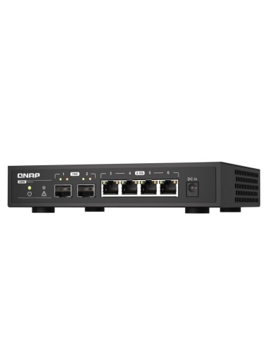 QNAP QSW-2104-2S switch di rete Non gestito 2.5G Ethernet Nero