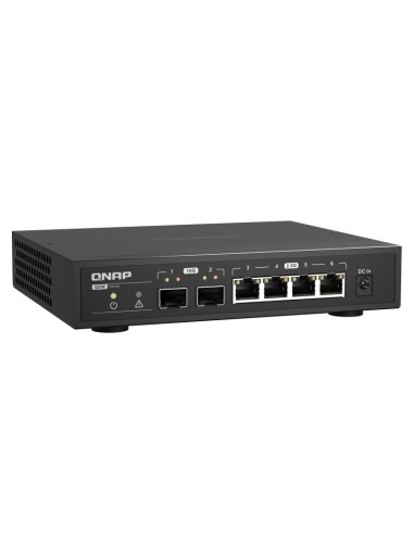 QNAP QSW-2104-2S switch di rete Non gestito 2.5G Ethernet Nero