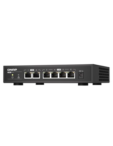 QNAP QSW-2104-2T switch di rete Non gestito 2.5G Ethernet (100 1000 2500) Nero