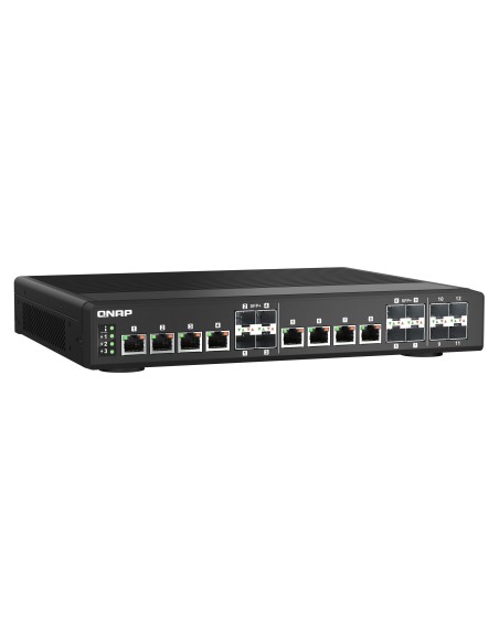 QNAP QSW-IM1200-8C switch di rete Gestito L2 Nessuno Nero