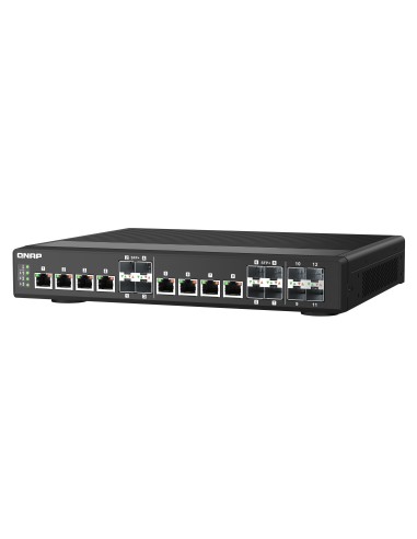 QNAP QSW-IM1200-8C switch di rete Gestito L2 Nessuno Nero
