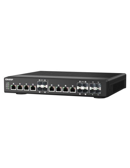 QNAP QSW-IM1200-8C switch di rete Gestito L2 Nessuno Nero