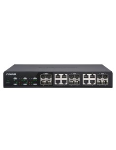 QNAP QSW-M1208-8C switch di rete Gestito L2 10G Ethernet (100 1000 10000) Nero